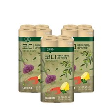 코디아름드리 기름먹는 키친타올 140매 8롤 3세트 배송