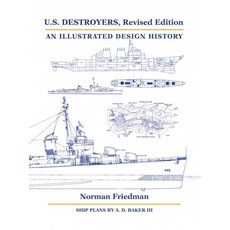 (영문도서) U.S. Destroyers Revised Edition: An Illustrated Design History Hardcover, US Naval Institute Press, English, 9781682477571