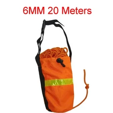 투척용 6mm 구조용로프백 구명로프 20M/30M, 12 Dia 6mm 20meter