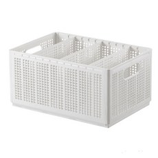 엔씨씨 단단한 접이식 칸칸이 옷정리 트레이, 3개, S-6칸