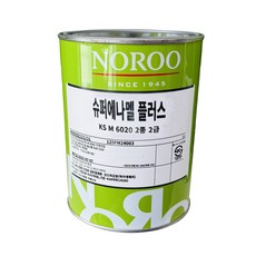 [노루페인트] KS 슈퍼에나멜 플러스 밝은녹색 유광 1L, 1개