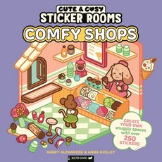 Sticker Rooms: Comfy Shops, Harry Alexander, Anna Guille.., Michael O'Mara Books Ltd