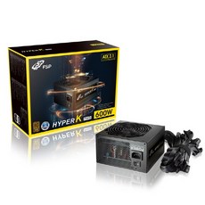 [FSP] HYPER K PRO 600W Bronze EU ATX3.1 (ATX/600W) [블랙], 선택하세요