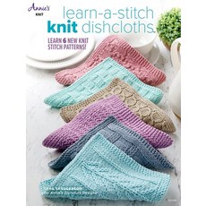 (영문도서) Learn-A-Stitch Knit Dishcloths Paperback, Annies, English, 9781640255739