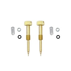 2세트 프로 탄수화물 리빌드 키트 카뷰레터 공기 연료 혼합 나사 유휴 조절 CV CV40 CVK CVK40 CVK36 CVK34 할리 빅 트윈 1990-1999 트윈과 호환