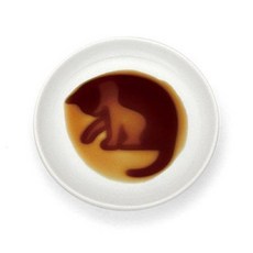 文青風造型醬油碟 花樣可選 陶瓷日式醬料碟 餐桌文藝風必備, 1個, 貓咪