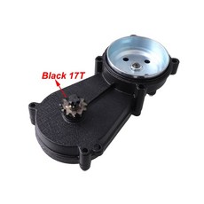 FDDY 오토바이 변속기 기어 박스 11T 13T 14T 17T 20T 43cc 47cc 49cc 2행정 엔진 미니 포켓 바이크 스쿠터 ATV 고카트용, 17T Black, 17T Black