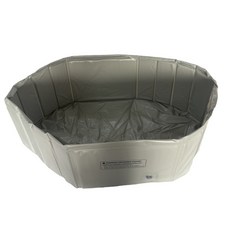 PVC折疊寵物洗澡池, 淺灰色 70*47*23CM, 1套