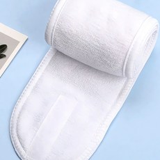 화이트 세안머리띠 A 세척 용품 클렌징 머리띠 얼굴 관리 뷰티 액세서리 헤어 밴드 피부, 본상품