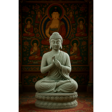 연화당 부처님 불상 석가모니 대형 명상용 좌상 전법륜인, 전법륜인(대형)