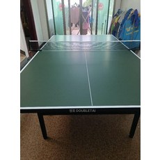 접이식 탁구대 실내 가정용 학교 이동식 탁구다이 체육, 1개, 12mm 표준 패널