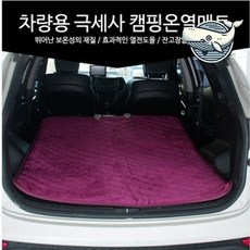 온열 극세사 캠핑매트 차량용 수납편리 차박용+온유통상Shop, 빠른배송