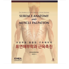 (군자출판사) 표면해부학과 근육촉진, 스프링분철안함