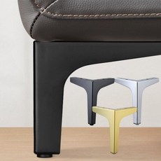 거실장다리 상다리부속 발통 철다리 소파 장식장다리 10cm, 블랙 10cm, 1개