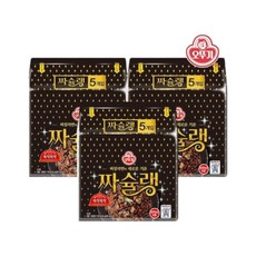 오뚜기_짜슐랭(145GX5) x 3개 (총15봉입), 15개
