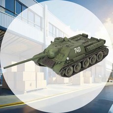 소비에트연방 SU-100 자주포 13544 남편선물 조립장난감 전차모델 청소년선물 조립식모델 프라모델