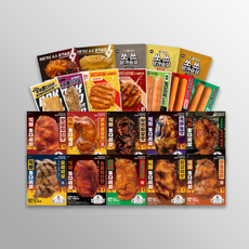 닭형 전제품 맛보기 세트 [22종] 식단관리 다이어트 통닭다리살 닭가슴살 대체 닭다리살, 1세트