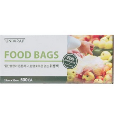 유니랩 위생백 500매입, 1개, 중(M), 500개입