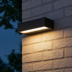 케이시조명 LED 사각 벽등 외부 방수 인테리어 야외 벽부등 실외 벽등조명