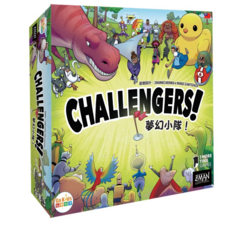 Z-MAN games Challengers! 夢幻小隊 桌遊, 夢幻小隊+牌套