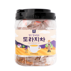 [미세플라스틱 없는 생분해필터] 미담식품 도라지차 삼각티백, 1g, 1개, 100개입