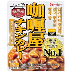 카리야 치킨카레 4 + 1, 5개, 180g