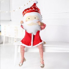 영국직수입 크리스마스 산타 얼굴 은박풍선