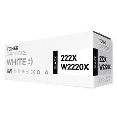 222X W2220X 대용량 호환 토너, 검정, 1개