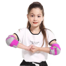 어린이 유아 자전거 인라인 스케이트 팔꿈치보호대 인라인팔꿈치보호대, 레드