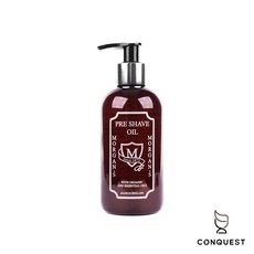 CONQUEST 英國 Morgan's 鬍前軟化油，鬍鬚保養油，潤滑降低刮傷，提升刮鬍舒適度, 1個, 250ml, 250ml