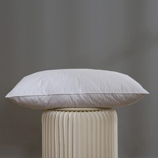 고밀도 고급 순면 100% 삼중구조 프리미엄 구스털 베개 고푸짐 목편한 완벽한 지지 모든 수면자세 미디움 높이 호텔베개, 1개, 하얀색