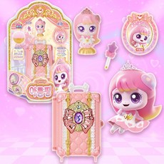 프린세스 캐치티니핑 아름핑 공주 드레스 캐리어 피규어 옷입히기, 1개