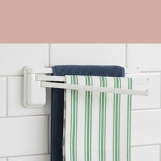 디랩 회전형 주방 행주 건조걸이 뉴 H-40 행주걸이 주방행주걸이 행주건조대 주방걸이 다용도걸이 행주건조걸이 주방수납걸이 벽걸이행주걸이 회전행주걸이 주방정리용품, 1개