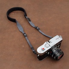 cam-in 舒適款尼龍相機背帶, 1個, 灰色