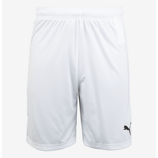 푸마 남성용 화이트 컨트롤허브 축구 풋살 유니폼 반바지 하의