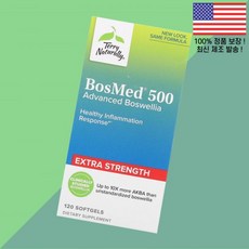 테리 내추럴 보스메드 500 어드벤스드 보스웰리아 보수엘리아 500mg 120 소프트젤 캡슐 Terry Naturally BosMed Advanced Boswellia Soft, 1개
