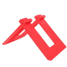 다혼 브롬튼 특허 자전거 캐리어 마운트 베이스 사이클링 알루미늄 접이식 랙 어댑터, 2. Red, 1개