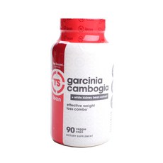 TOP SECRET NUTRITION 藤黃果+白芸豆提取物素食膠囊, 90顆, 1罐