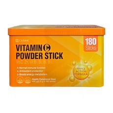 종근당 비타민C 분말스틱 180포 비타민 B1 B2 B6 아연 비타민씨 피로회복제, 450g, 1개