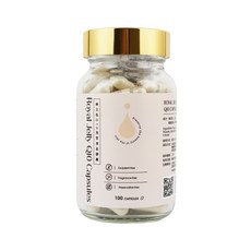 【泉發蜂蜜】蜂王乳Q10 亮皙凍晶膠囊100粒, 1個