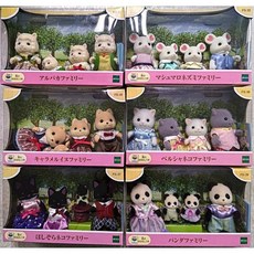 TOMICA 森林家族 6款系列家庭組, 1個, 森林家族 熊貓家庭組