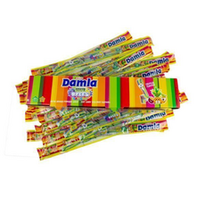 타야스 담라 사우어 벨트 젤리 레인보우 ( 입) 얼먹 대용량 학교 학원 간식