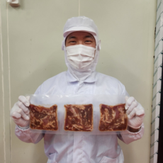 [로얄푸드] 국내산 오리 간장주물럭 오리 간장불고기, 3개, 200g