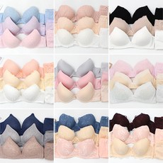 Pinklook 新款 Sheld 女性內衣 胸罩內褲 6件組