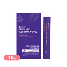 한방에 해결 유기농 푸룬주스 물 한방울 넣지않은 진한 바른농장 NFC 착즙, 1개, 300g