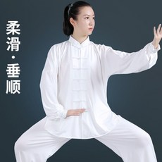 晨練服 訓練服 錶演服 太極服 武術服 功夫服 練功服夏季牛奶絲太極服女男款新款太極練功服套裝中國風錶演服武術服裝