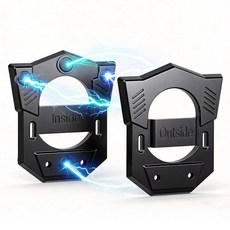 바디 카메라 마운트 범용 마운트 및 팩) 모델 적합 캠에 움직임 자석 모든 클램프 홀더 방지(싱글 강력한 옷에 달라붙어 경찰, 1