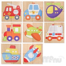 [마누상점] 돌선물 아기 도형맞추기 자석퍼즐