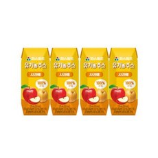 [파스퇴르] 유기농 어린이 주스 사과배, 125ml, 8개