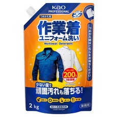 Kao 花王 液體 BIG 工作服 制服洗衣精 營業用 補充包, 1個, 2kg